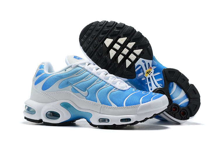 Men Nike Air Max PLUS Baby Blue Silver